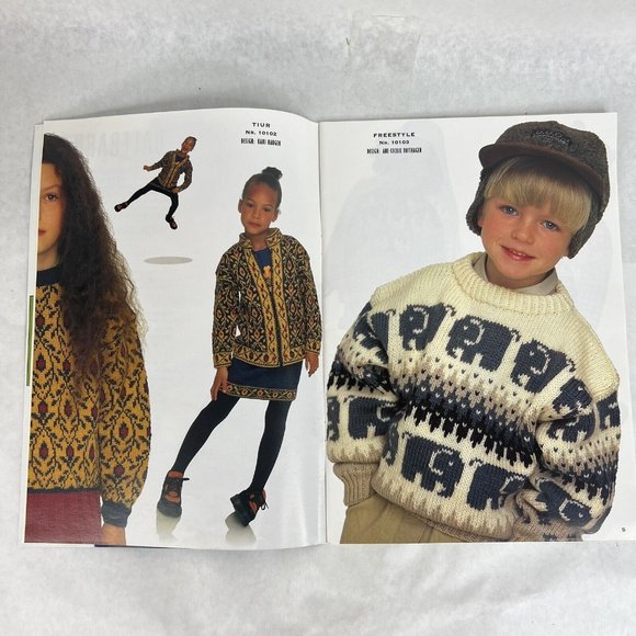 Dale Of Norway Dale Barn Knitting Pattern Book Kids Teen 2 to 12 NR 101 DaleGarn - Picture 3 of 14